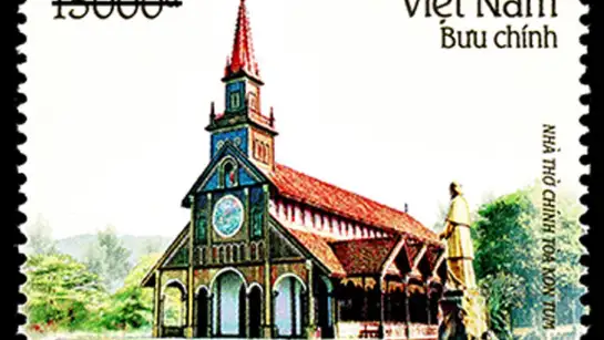 Bộ TT&TT phát hành bộ tem bưu chính “Kiến trúc Nhà thờ”