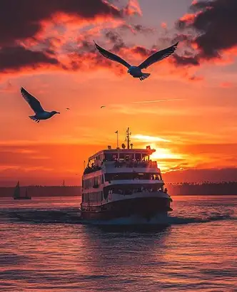 Sunset on Deck