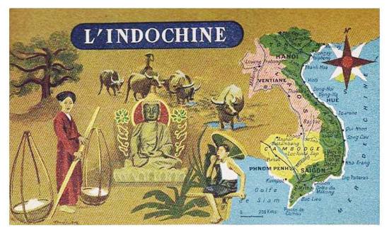 Poster quảng cáo và bản đồ du lịch Đông Dương thời thuộc Pháp